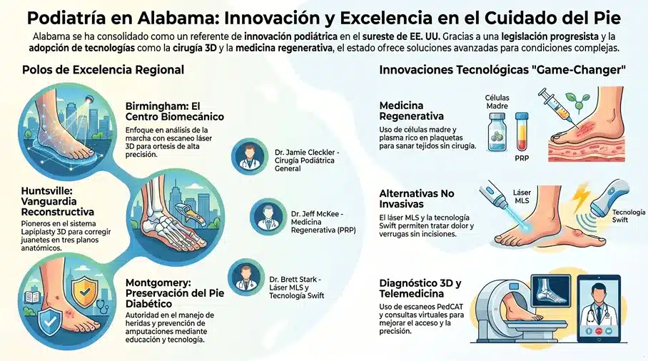 Podiatría en Alabama