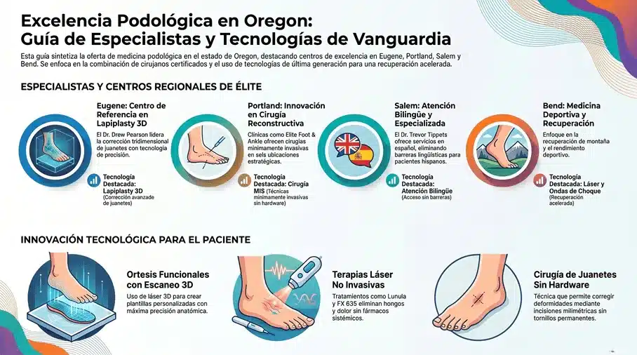Cuidados del pie Oregón